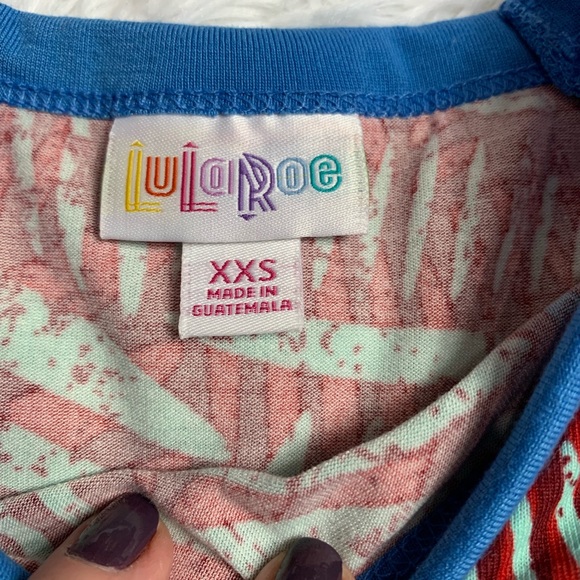 LulaRoe Randy Top Size XXS - Picture 2 of 4